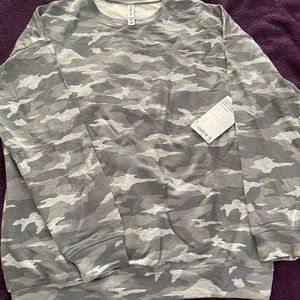 NWT Athleta Studio to Street printed sweatshirt.